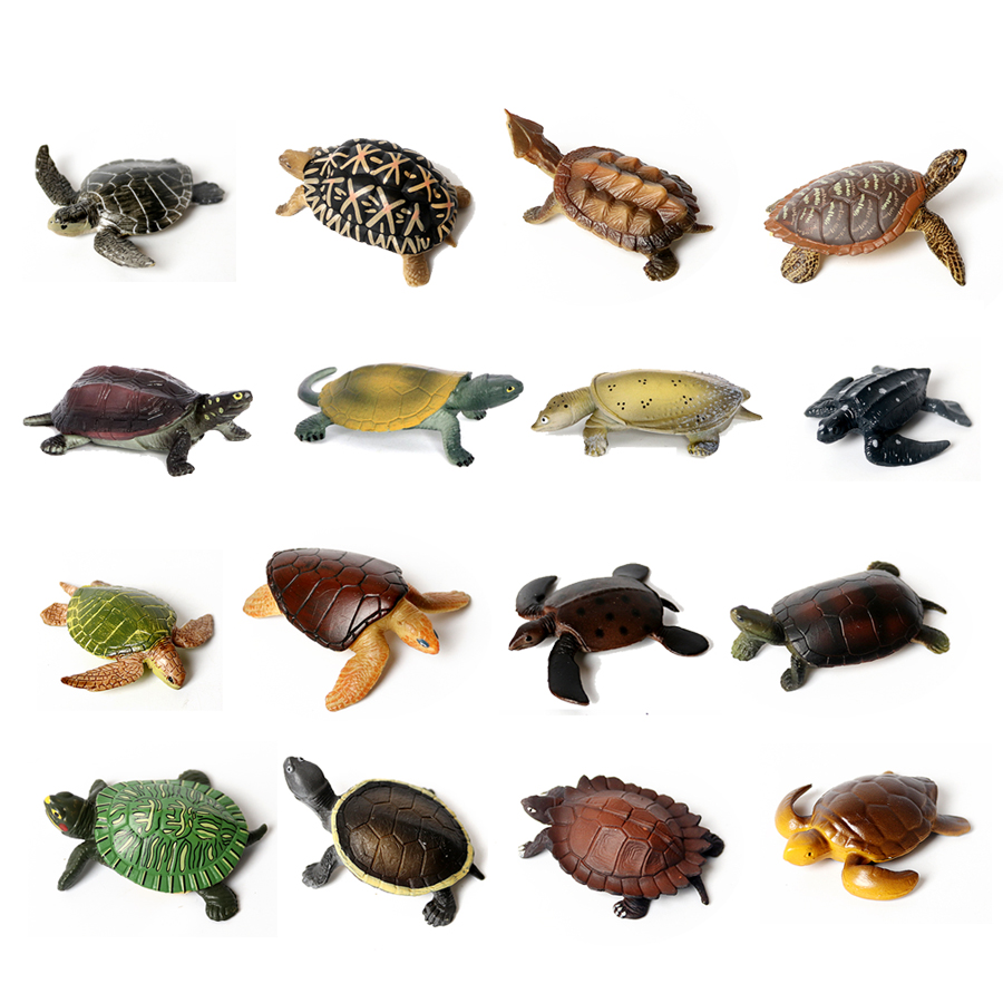 Ocean Aquarium - Miniature tortue de mer réaliste pour