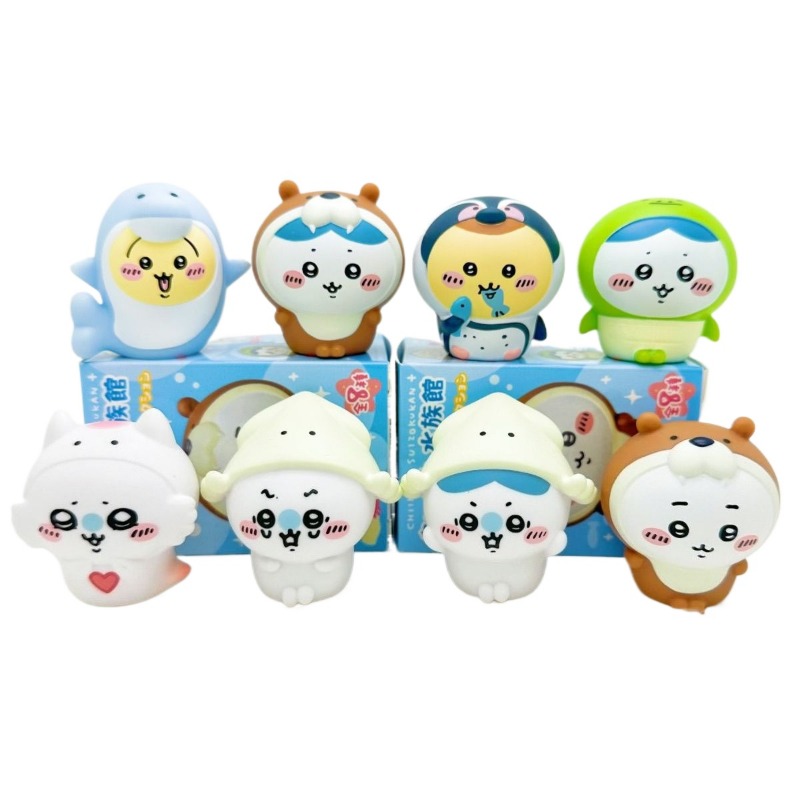 8 figurines/boîte Kawaii Chiik - Marine Aquarium avis et prix