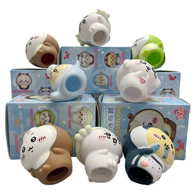 8 figurines/boîte Kawaii Chiik - Marine Aquarium avis et prix