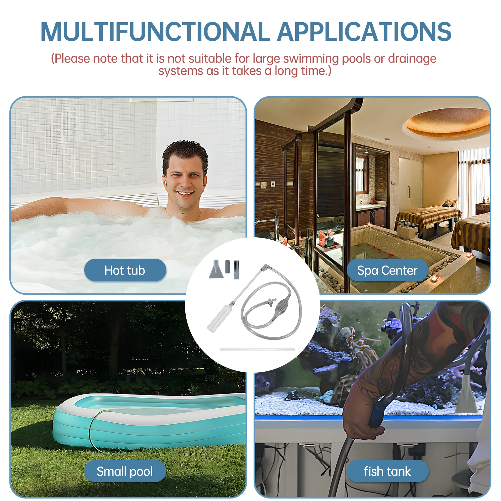 Aspirateur de bain à remous 10 - Ocean Aquarium avis et prix