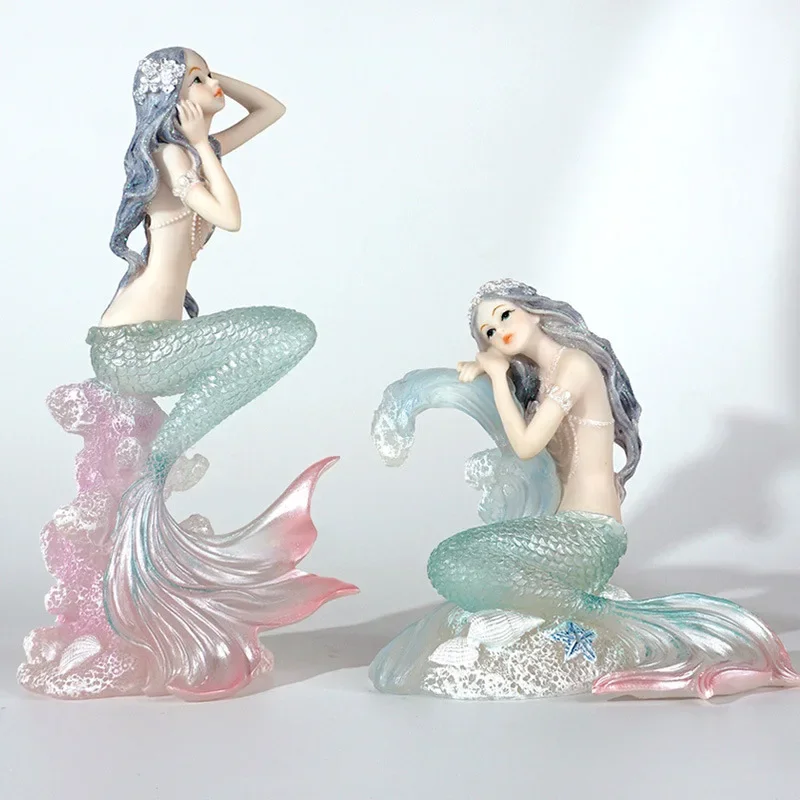 Figurine de sirène en résine e - Marine Coral avis et prix