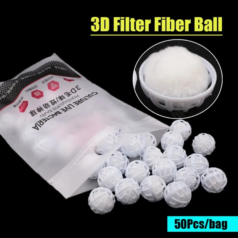 50pcs/10pcs 3D Bio boules filt - Reef Tank Filter avis et prix