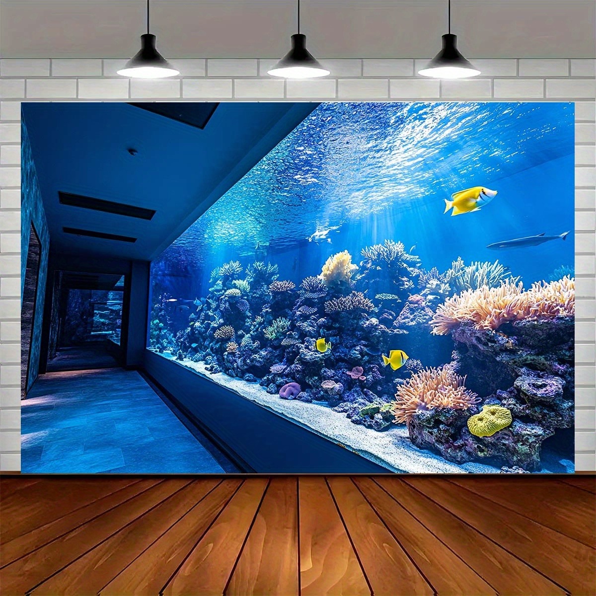 Tapisserie murale d'aquarium s - Reef Aquarium avis et prix