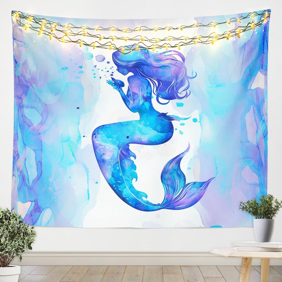 Tapisserie murale sirène tie-d - Marine Aquarium avis et prix