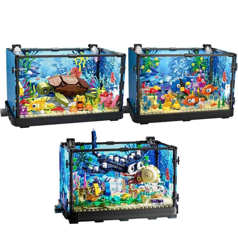 Ensemble de blocs de construct - Marine Aquarium Cube avis et prix