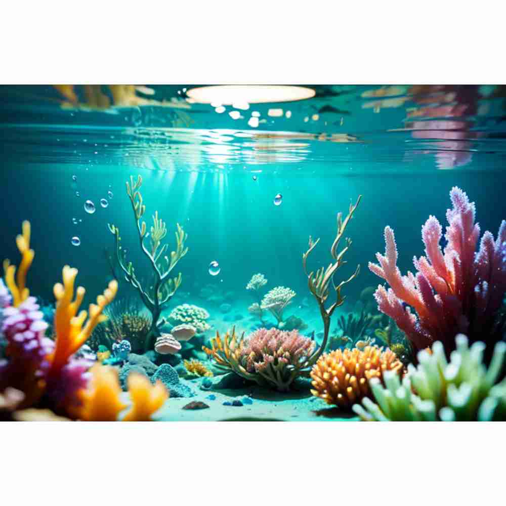 Monde sous-marin fond de mer p - Aquarium Marine World avis et prix