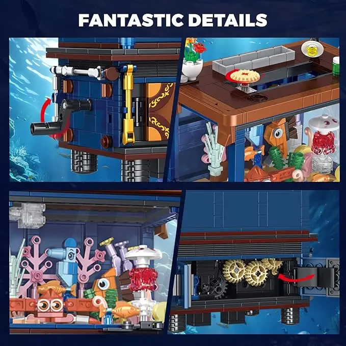 Kits de blocs de construction  - Aquarium Marine World avis et prix